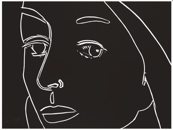 Alex Katz - Ada - black