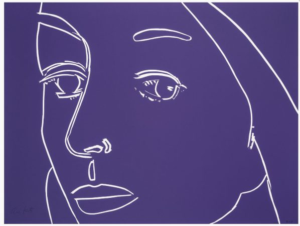 Alex Katz - Ada - purple